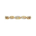 Wrist Infinity Diamond Bangles In Pure Gold By Dhanji Jewels