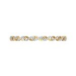 Stylish Loop Diamond Bangles In Pure Gold By Dhanji Jewels