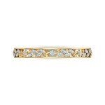 Awesome Floral Weave Diamond Bangles In Pure Gold By Dhanji Jewels