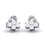 Mini Earbud Diamond Earring In Pure Gold By Dhanji Jewels