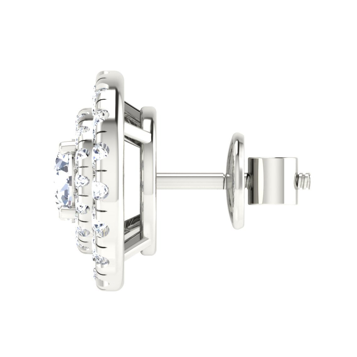 Aurora Of Love Diamond Earring In Pure Gold By Dhanji Jewels