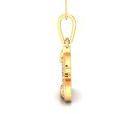 Tiny Duckling Diamond Pendant In Pure Gold By Dhanji Jewels