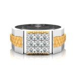 Reserved Man's Diamond Ring In Pure Gold By Dhanji Jewels
