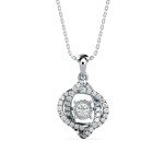 Time Turner Diamond Pendant In Pure Gold By Dhanji Jewels