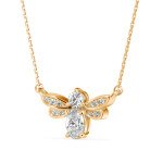 Bumble Bee Diamond Pendant In Pure Gold By Dhanji Jewels