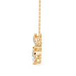 Flying Bee Diamond Pendant In Pure Gold By Dhanji Jewels