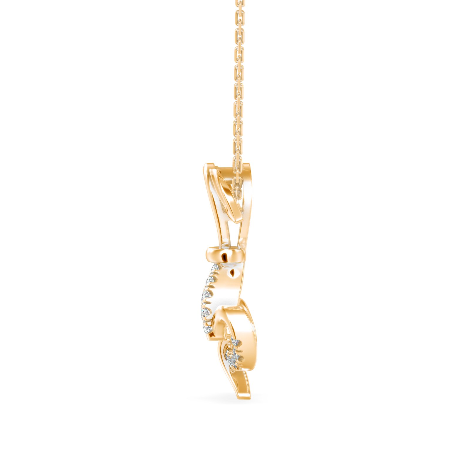 Loyal Buddy Diamond Pendant In Pure Gold By Dhanji Jewels