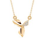 Tender Diamond Pendant In Pure Gold By Dhanji Jewels