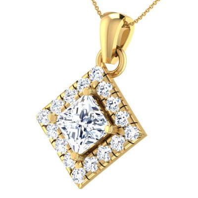 Kite Of Hope Diamond Pendant In Pure Gold By Dhanji Jewels