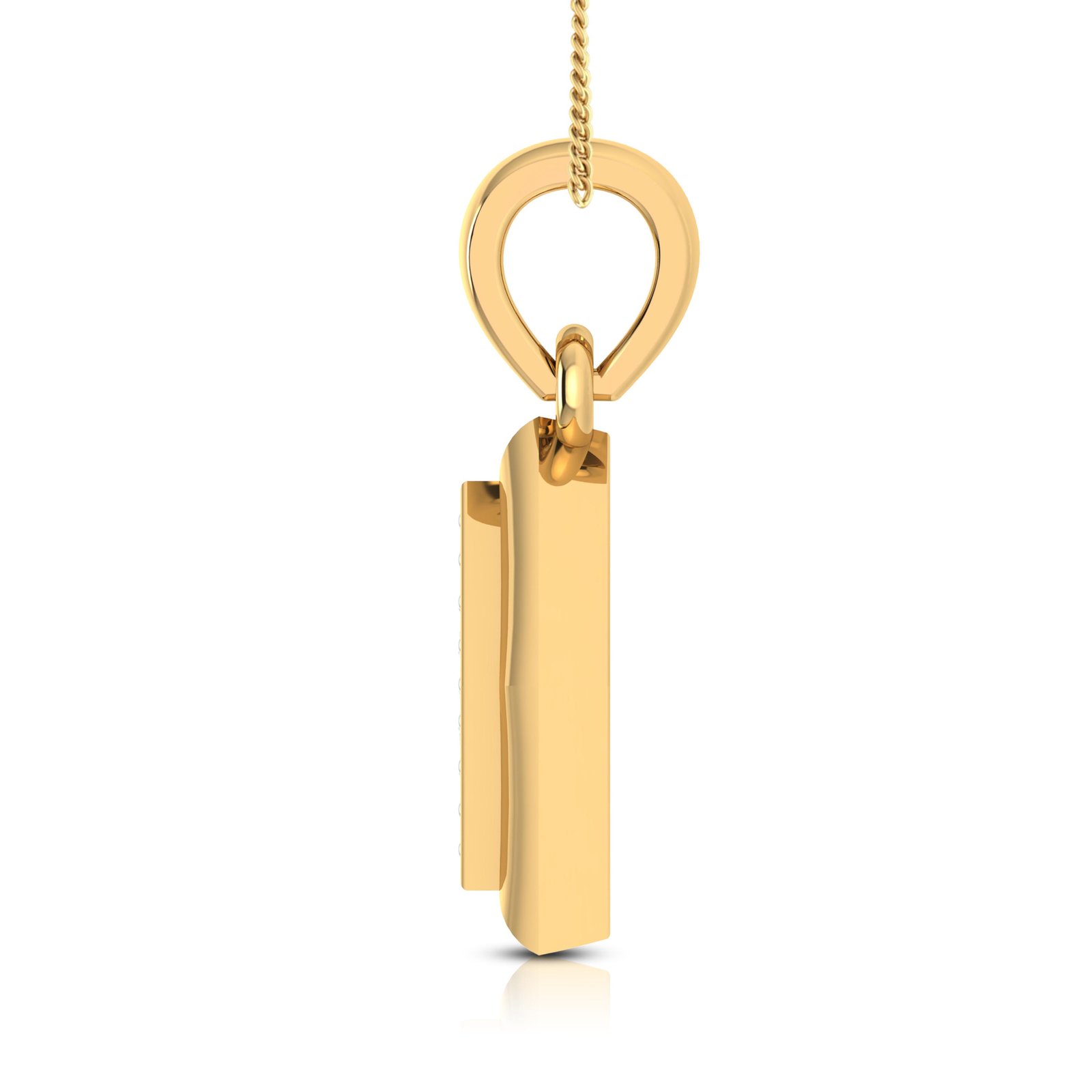 Hanging Kite Diamond Pendant In Pure Gold By Dhanji Jewels