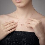 No Broken Heart Diamond Pendant In Pure Gold By Dhanji Jewels