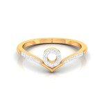 Modern Mood Diamond Ring In Pure Gold By Dhanji Jewels