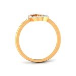 Oval Shape  Diamond  Ring In Pure Gold By Dhanji Jewels