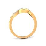 Love Beyond Limit Diamond Ring In Pure Gold By Dhanji Jewels