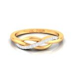 Love Beyond Limit Diamond Ring In Pure Gold By Dhanji Jewels