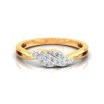 Starry Wave Diamond Ring In Pure Gold By Dhanji Jewels