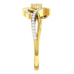 Birth Of Love Diamond Ring In Pure Gold By Dhanji Jewels