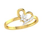 Love Erithia Diamond Ring In Pure Gold By Dhanji Jewels