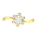 Rhyme Of Love Diamond Ring In Pure Gold By Dhanji Jewels