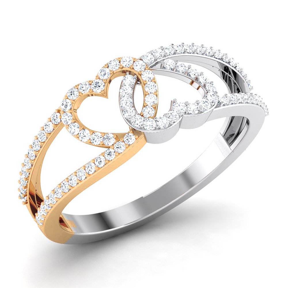 Always And Forever Diamond Ring  In Pure Gold By Dhanji Jewels